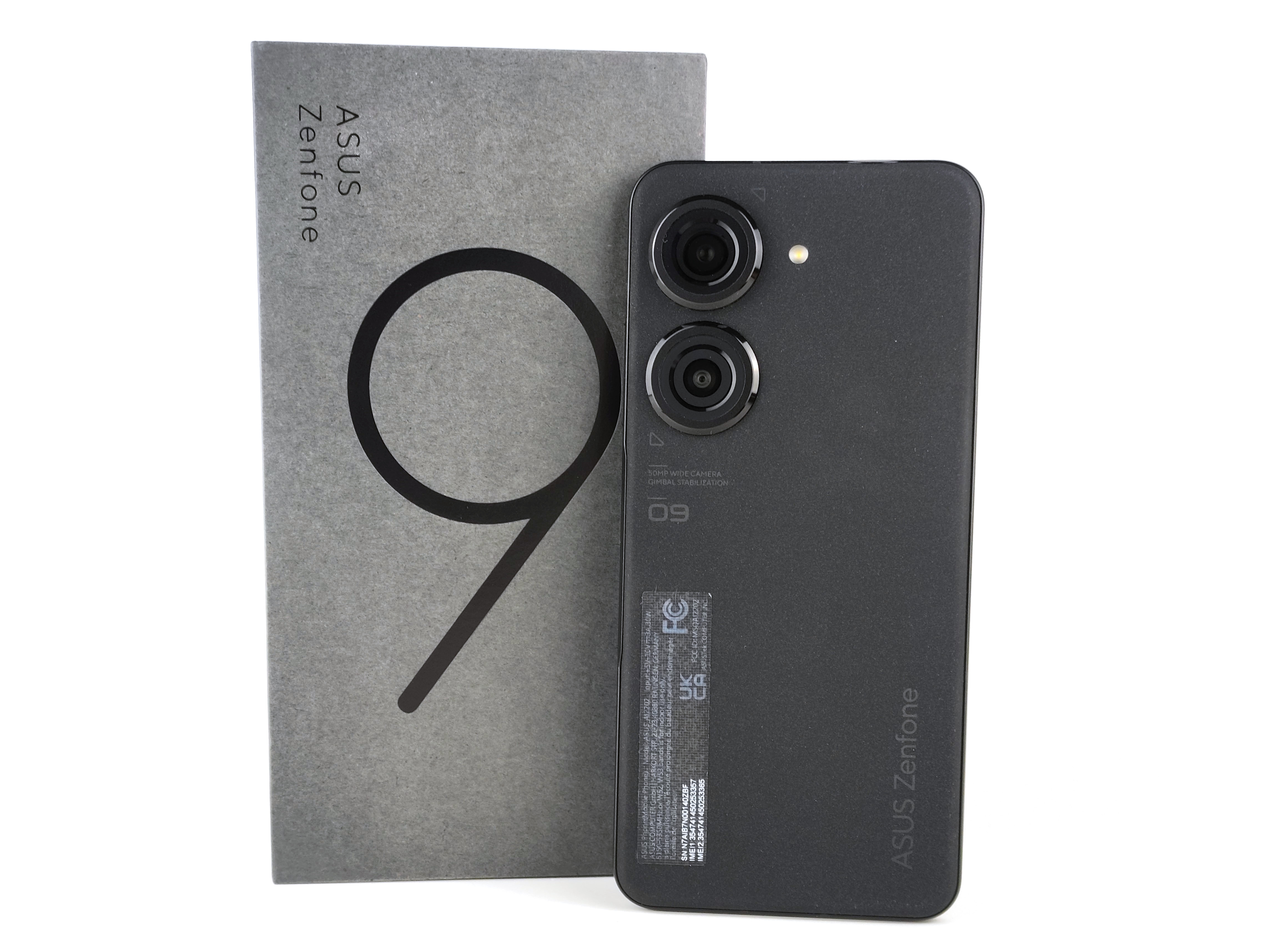 Custodia Da Cintura Orizzontale In Tessuto Jeans Per ASUS Zenfone Max Pro M2 ZB631KL (2018) - 2 Scomparti Zip, Impermeabile, Con Moschettone, Nero - 3