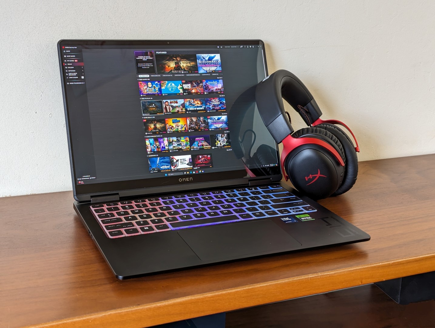 Recensione del portatile HP Omen Transcend 14: Un'alternativa a