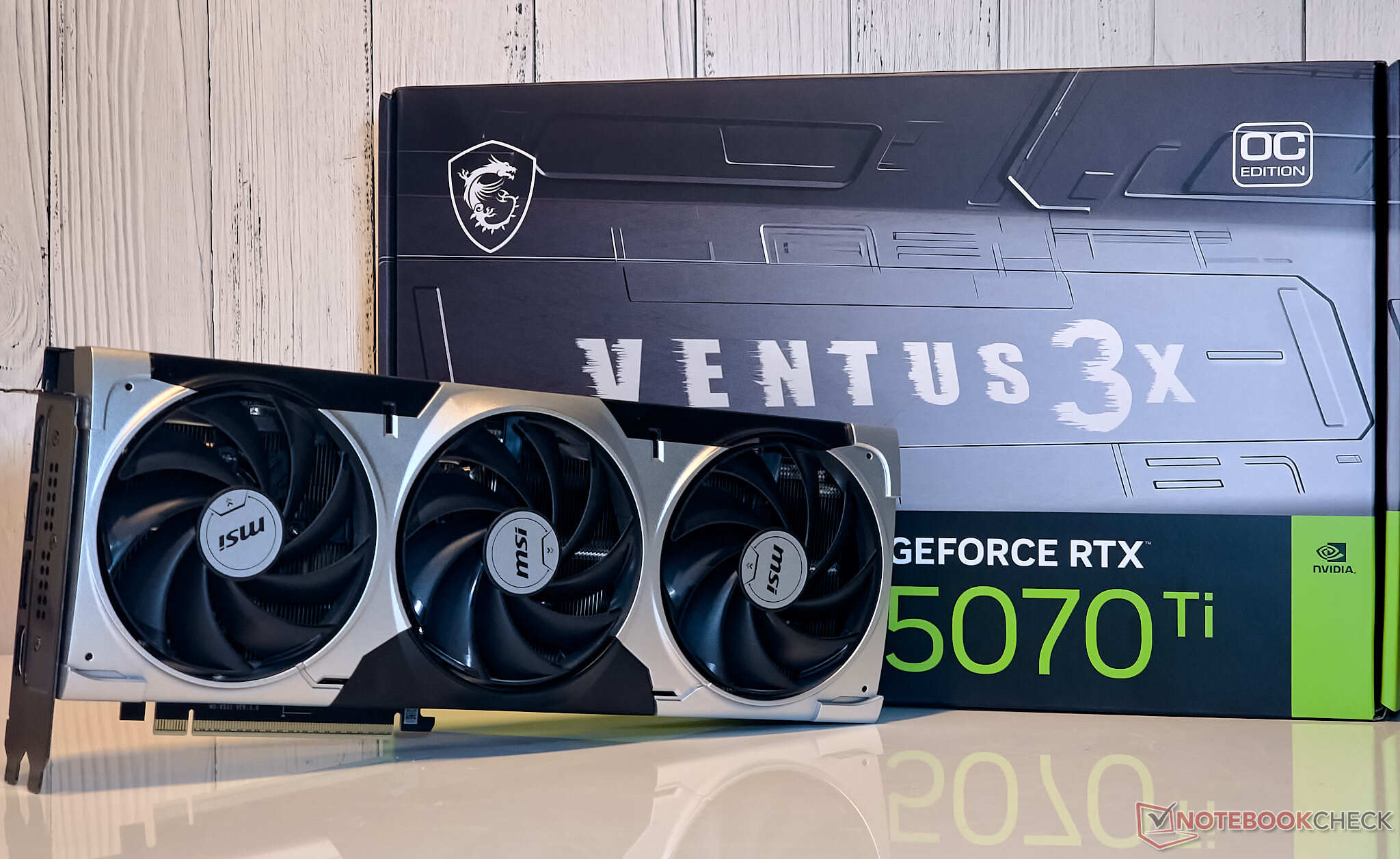 MSI GeForce RTX 5070 Ti Ventus 3X OC in review