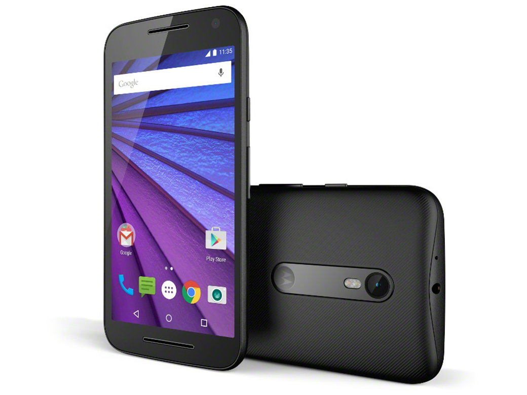 Motorola Moto G (3ª Generazione) Nuovo – 8 GB, SIM Free, 4G, Fotocamera 13 MP, Colore Nero