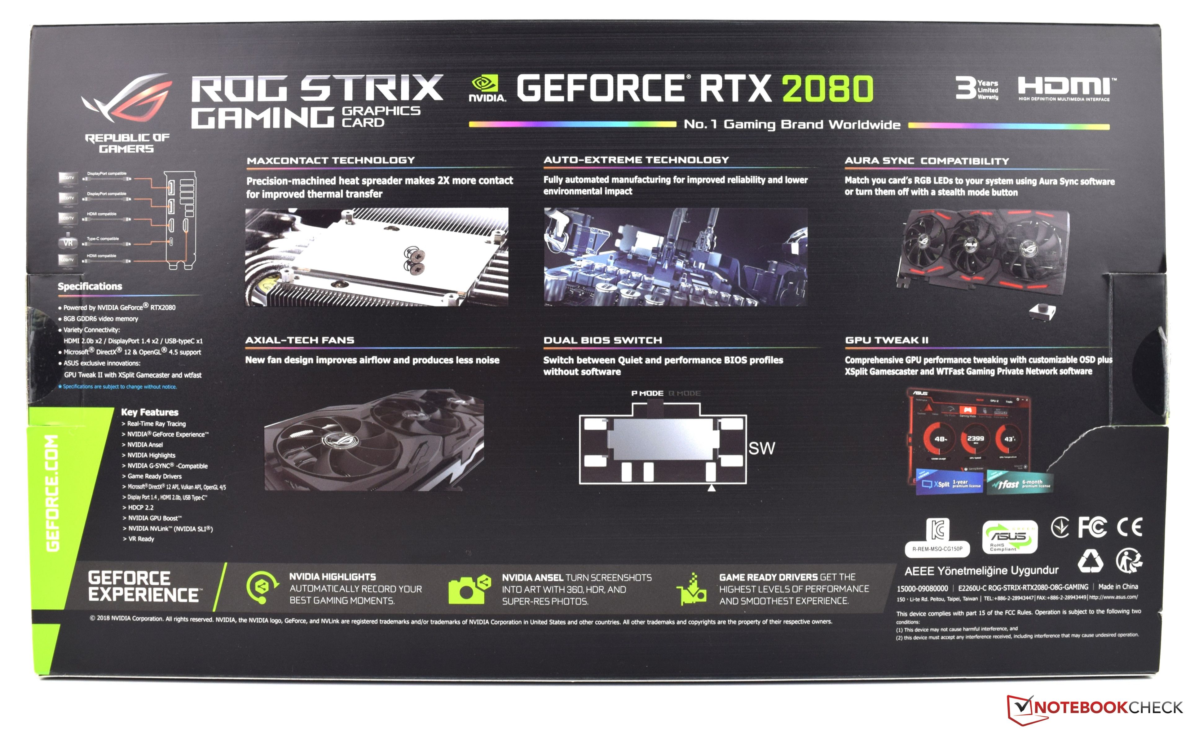 Recensione della scheda grafica desktop Asus ROG Strix RTX ... - 