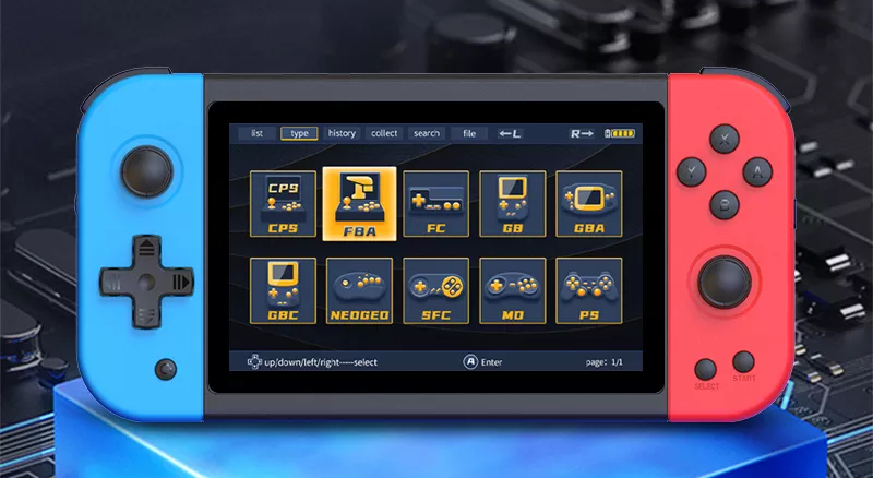 Powkiddy X51, console portatile per videogiochi retrò con display da 5  pollici e look da Nintendo Switch -  News