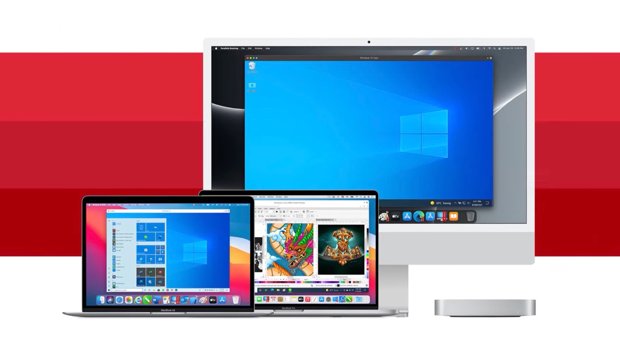 parallels mac m1 windows