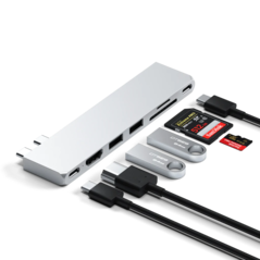 Il Satechi Pro Hub Slim. (Fonte: Satechi)