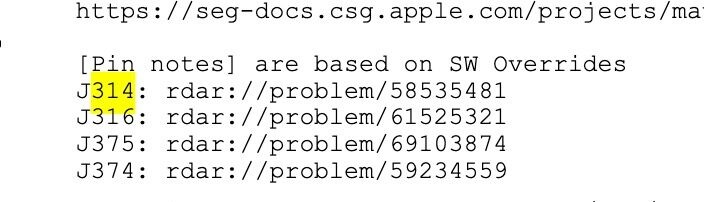 I riferimenti al J375 sono apparsi per la prima volta l'anno scorso nel leak Quanta di REvil. (Fonte: REvil via 9to5Mac)