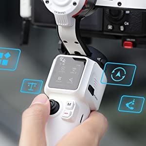 Il Crane M3 è dotato di un touchscreen...