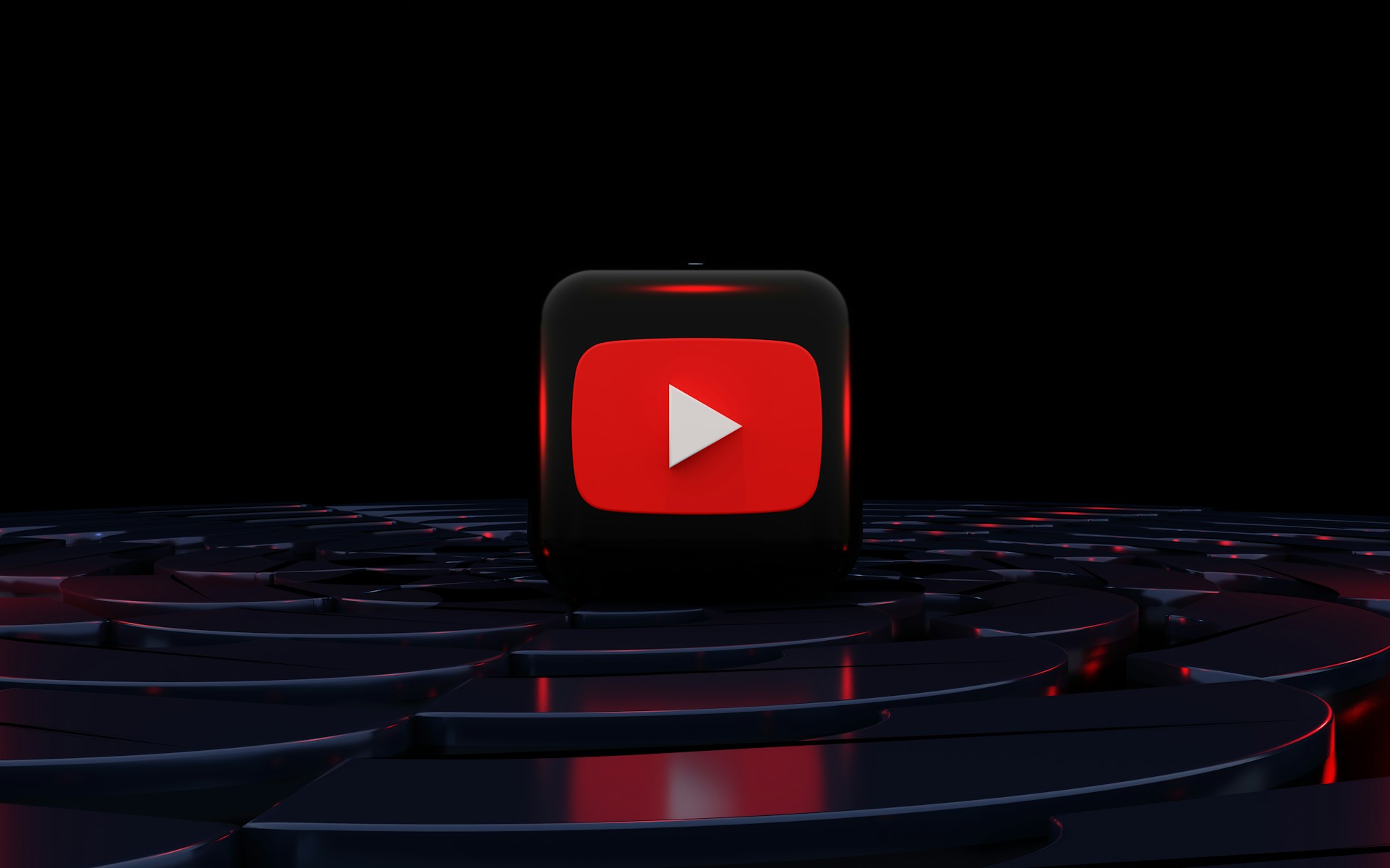 logo YouTube 3D (Fonte: BoliviaInteligente - Unsplash)