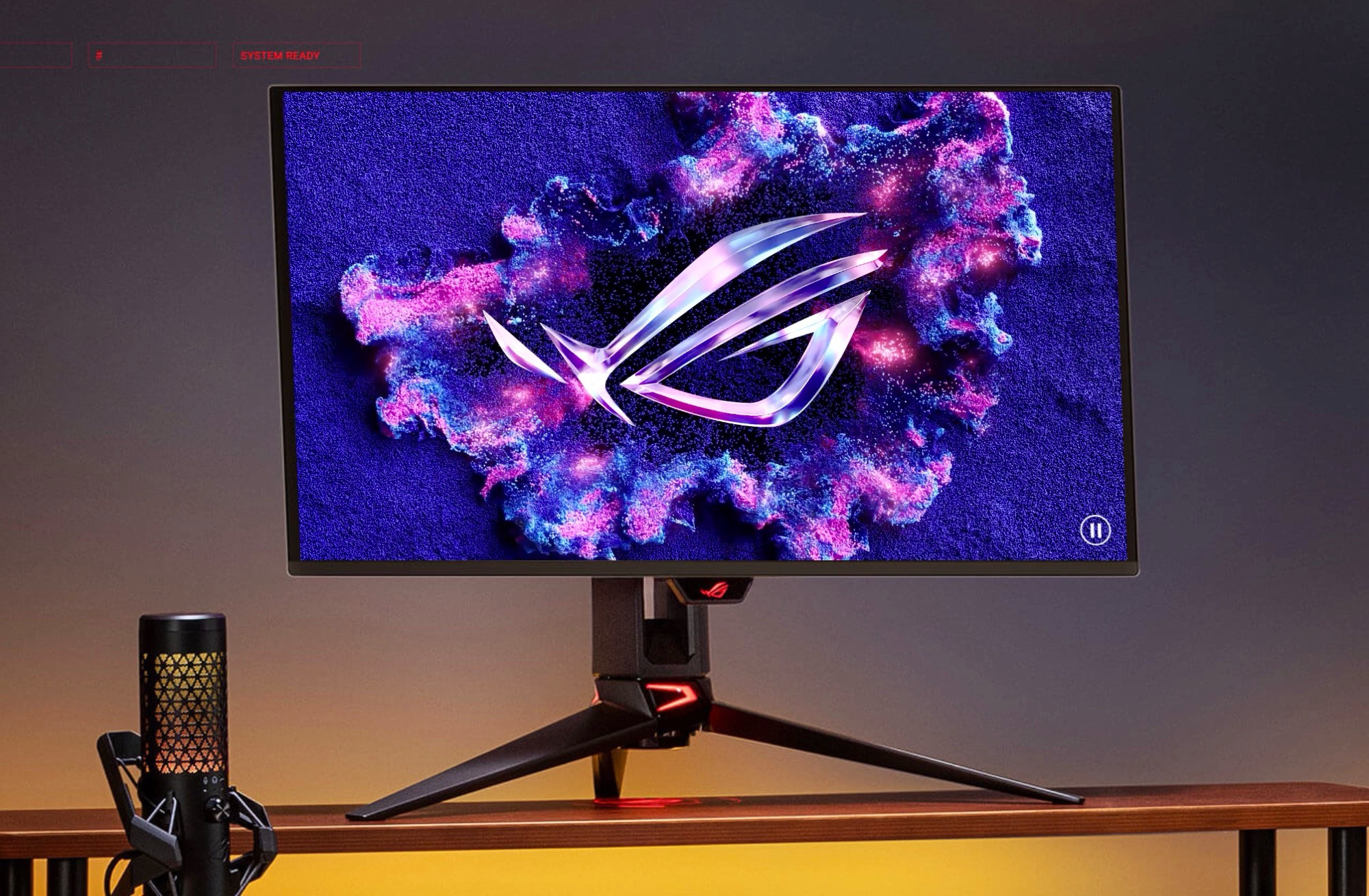 ASUS ROG Swift OLED PG32UCDMZ Monitor Gaming 32" 4K QD-OLED, 240Hz, 0,03ms, G-Sync, HDR400, Nero