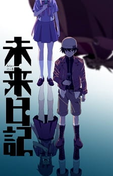 Yuki e Yuno tengono in mano i loro telefoni come se la loro vita dipendesse da questo (Fonte: myanimelist.net)