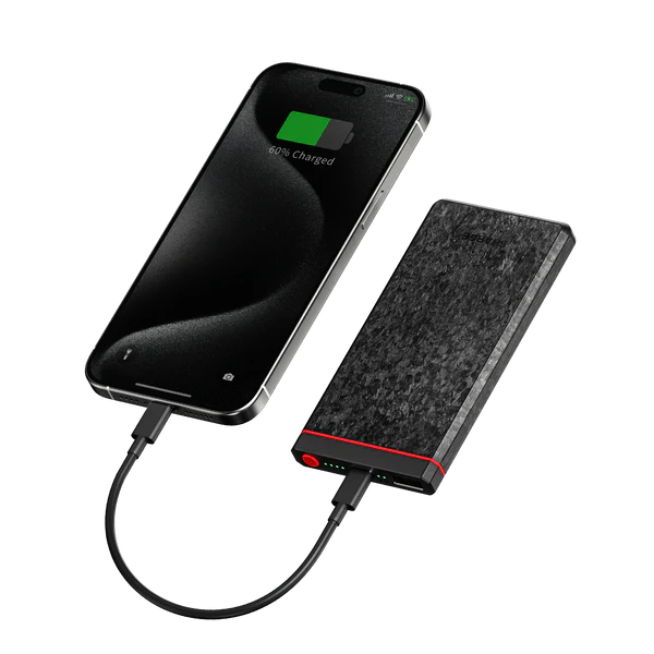 O.LL.i. Power Bank Solare 20.000 MAh – Impermeabile, Antiurto, Con Torcia LED E Bussola, Nero/Verde