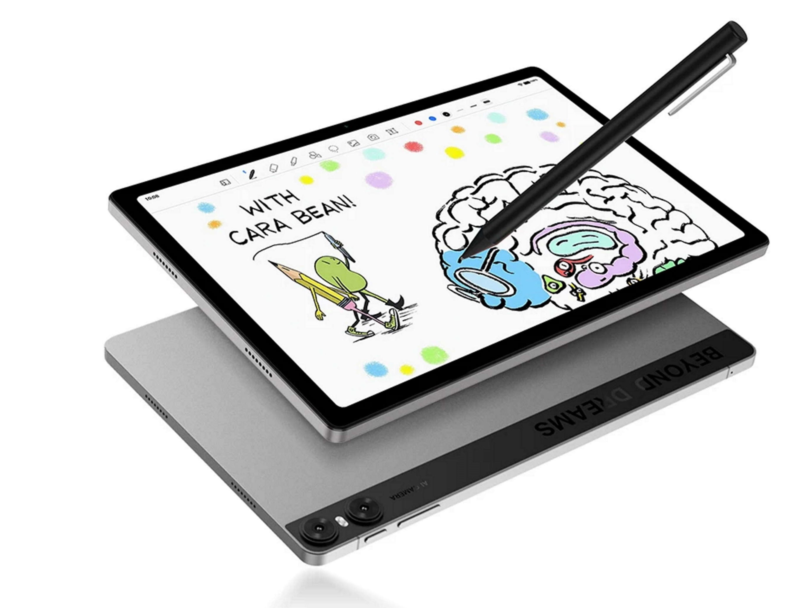 LICAEVEY Stilo EMR con Gomma Morbida, 4096 Livelli di Pressione Supporto Inclinazione Palm Rejection Penna Digitale per Scrivere Cancellazione di Disegni sul Display EMR con 2 Punte di