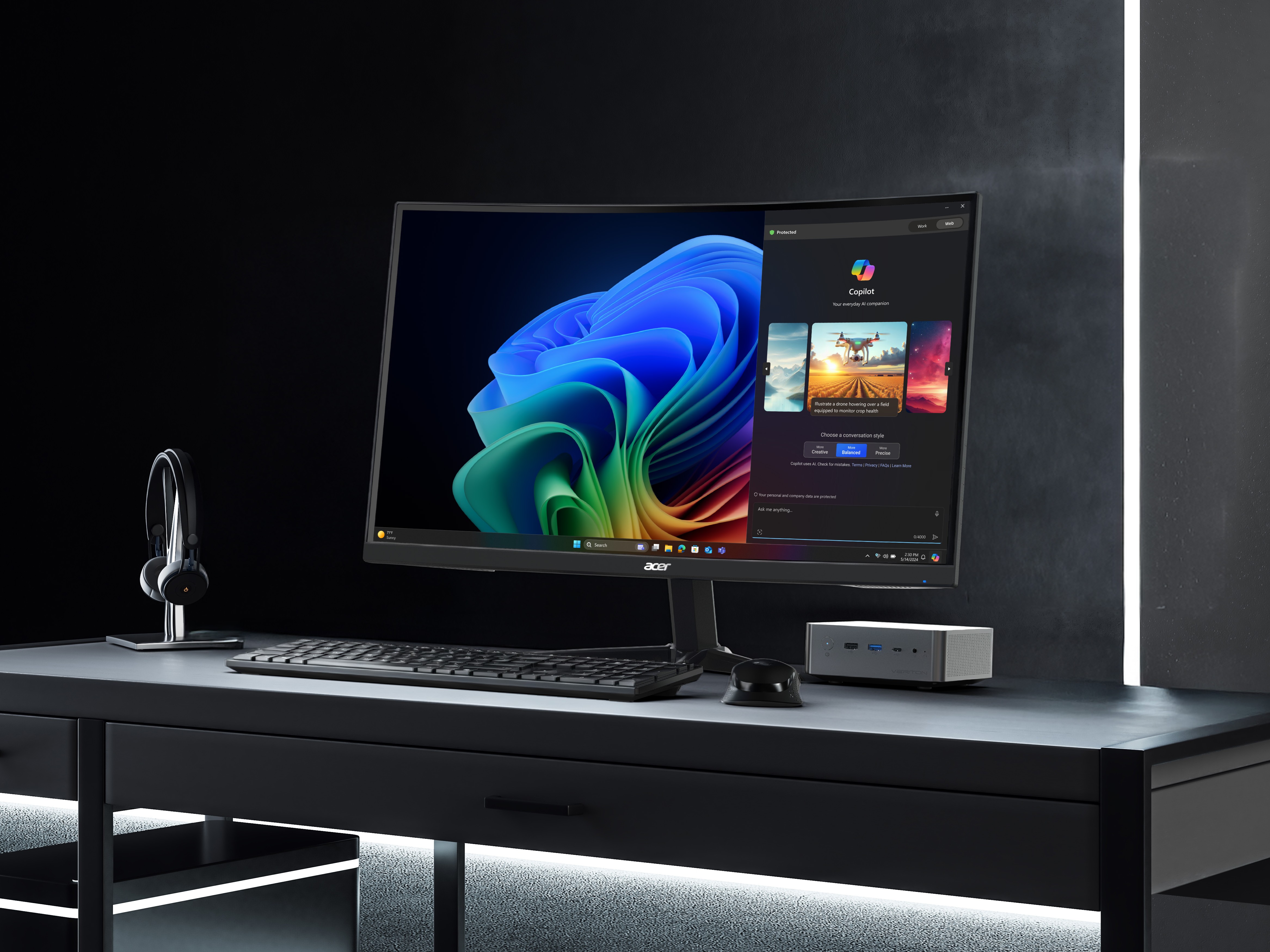 Acer ha lanciato un nuovo mini-PC con processore Intel Panther Lake e una grande quantità di RAM