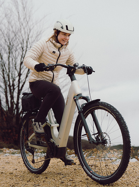 La e-bike BH Atom+ NX SUV viene fornita con un display Kiox 300