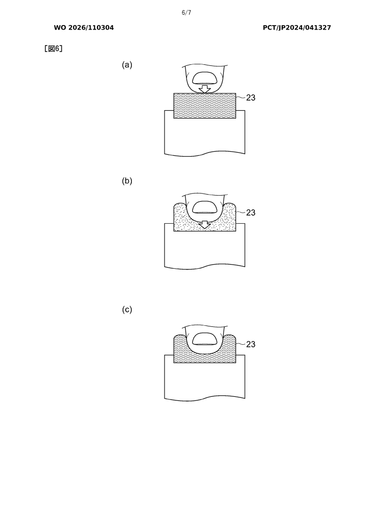 Un disegno che raffigura un bottone che si indurisce attorno al dito di un giocatore.