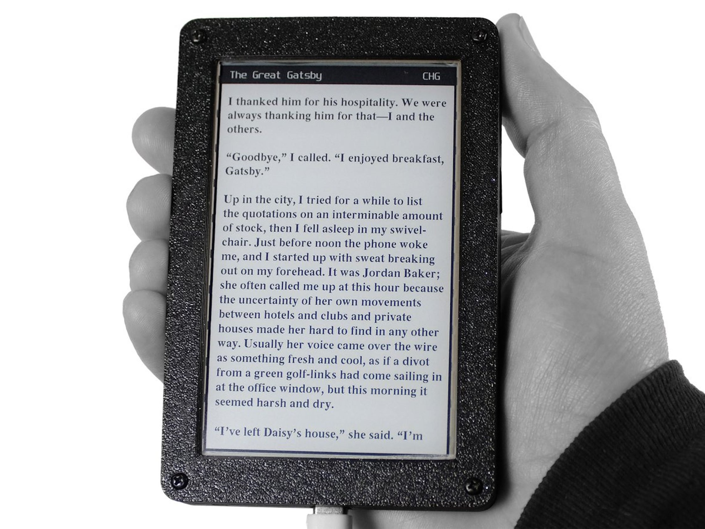 Open Book Touch: Il lettore di e-book minimalista con display e-ink è ...