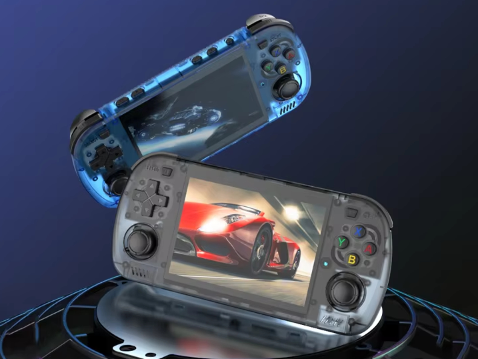 KINMRIS R39S Console Di Gioco Portatile Retrò – 4,3” IPS, 64 GB, 20000+ Giochi, RK3566, 1GB RAM, Batteria 3000 MAh – ArkOS 3.0
