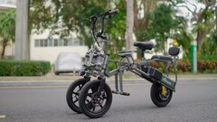 L&#039;Afreda S6 Pro è una e-bike a 3 ruote rovesciate, la cui struttura conferisce stabilità al pedelec. (Fonte: Afreda)