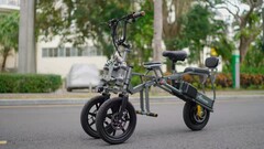 L'Afreda S6 Pro è una e-bike a 3 ruote rovesciate, la cui struttura conferisce stabilità al pedelec. (Fonte: Afreda)