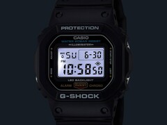 Il Casio G-Shock DW5600UE-1 sembra essere spedito ai clienti dal negozio statunitense del marchio. (Fonte: Casio)