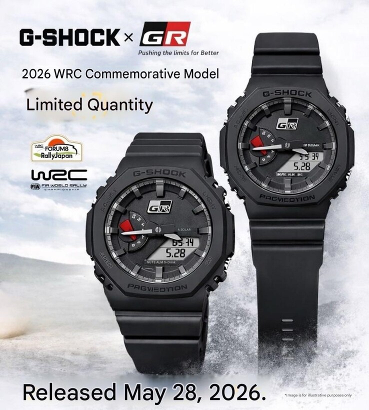 Un poster per l'orologio Casio G-Shock x GR GA-2100 (traduzione automatica)