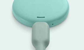 Il Chipolo Loop si ricarica tramite una porta USB-C. (Fonte: Chipolo)