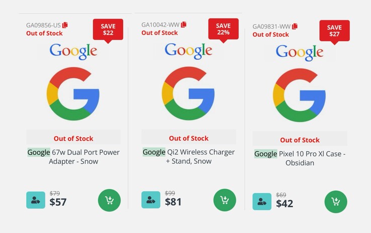 Un negozio online canadese ha già elencato gli accessori per il Google Pixel 10. (Fonte: DirectDial)