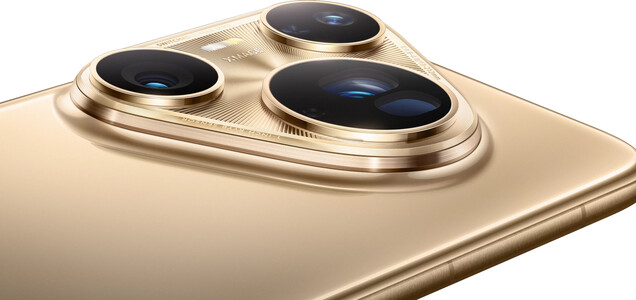 Il sistema a tripla fotocamera di Huawei Pura 80 Ultra con un modulo teleobiettivo a doppia lente (Fonte: Huawei)