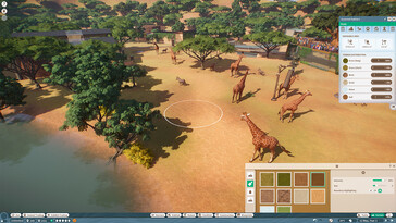 Nella foto: uno screenshot di gioco tratto da Planet Zoo.
