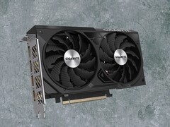 Potremmo vedere alcune schede RTX 5060 Ti compatte con solo due ventole, come la Gigabyte Windforce RTX 4060 Ti qui raffigurata. (Fonte immagine: Gigabyte, Unsplash, modificato)