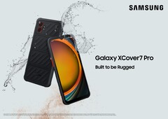 Il Samsung Galaxy XCover7 Pro è dotato di resistenza all'acqua e alla polvere IP68 (Fonte: Samsung)
