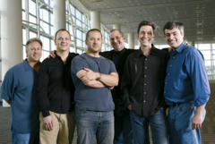 Il team di leadership di Apple nel 2007 al momento del lancio del primo iPhone. (Immagine: Jonathon Sprague/Redux)