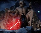 Immagine della mod Spade laser (Magicka Sabers). (Fonte immagine: SkyrimRenKylo - Nexus Mods)