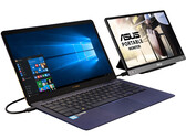Un classico utilizzo di ZenScreen: in abbinamento ad un portatile per aumentare la produttività (Image Source: techpowerup)
