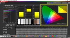 CalMAN ColorChecker calibrato