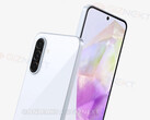 Il Galaxy A36 5G si rifà ai recenti design Xperia di Sony. (Fonte immagine: @OnLeaks &amp; GizNext)