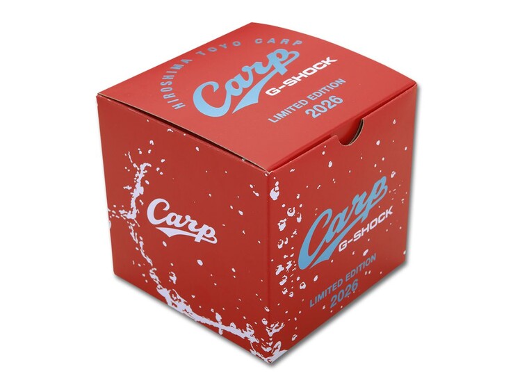 Il 2026 Casio G-Shock x Hiroshima Toyo Carp GA-2100X (fonte: negozio Hiroshima Toyo Carp)