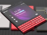 Il rendering del concept BlackBerry Passport 2 fatto dai fan mescola la nostalgia con un look attuale ed elegante. (Fonte: LetsGoDigital/Ts Designer - modificato)
