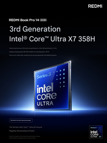 Configurazione Intel Core Ultra X7 358H confermata per entrambi i portatili (traduzione automatica)