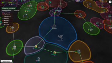 Nella foto: Una schermata di gioco di FOUNDRY.