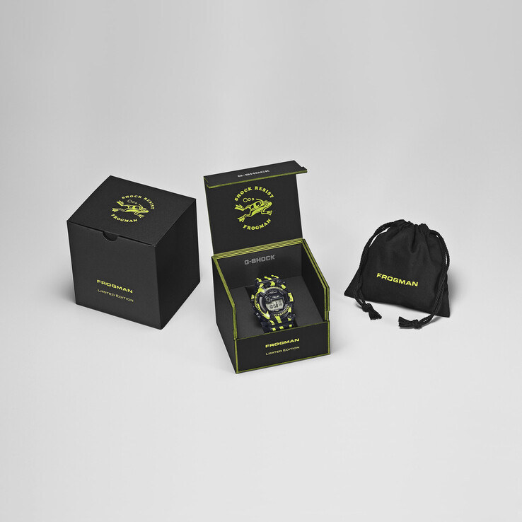 L'orologio Casio G-Shock Frogman GW8200TPF-1. (Fonte: Casio)