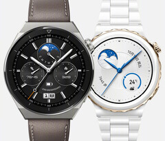 Huawei vende il Watch GT 3 Pro in due misure, nella foto. (Fonte immagine: Huawei)