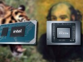 Il Tiger Lake Intel Core i5-11400H deve competere contro il processore Cezanne Zen 3 AMD Ryzen 5 5600H. (Fonte immagine: Intel/AMD/Pinterest/Wikimedia - modificato)
