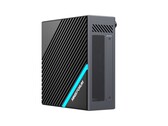 Il MINISFORUM B550 può essere usato come un mini-PC o un PC desktop ibrido. (Fonte: MINISFORUM)