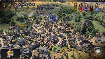 Nella foto: uno screenshot di gioco tratto da Sid Meier's Civilization VII.