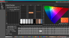 ColorChecker dopo la calibrazione