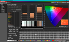 ColorChecker prima della calibrazione