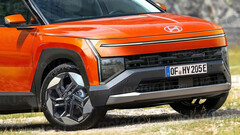 Hyundai Tucson (2026): Il rendering mostra la nuova generazione del SUV di successo. (Fonte: Motor1)