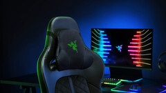 Razer fa anche i poggiatesta Chroma ora. (Fonte: Razer)