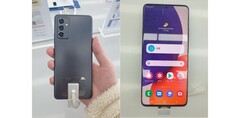 Un &quot;Galaxy A82&quot; in natura. (Fonte: Weibo)