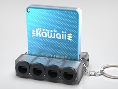 Il 'Kawaii' sarà dotato di un dock personalizzato per collegare fino a quattro controller Gamecube. (Fonte: BitBuilt)